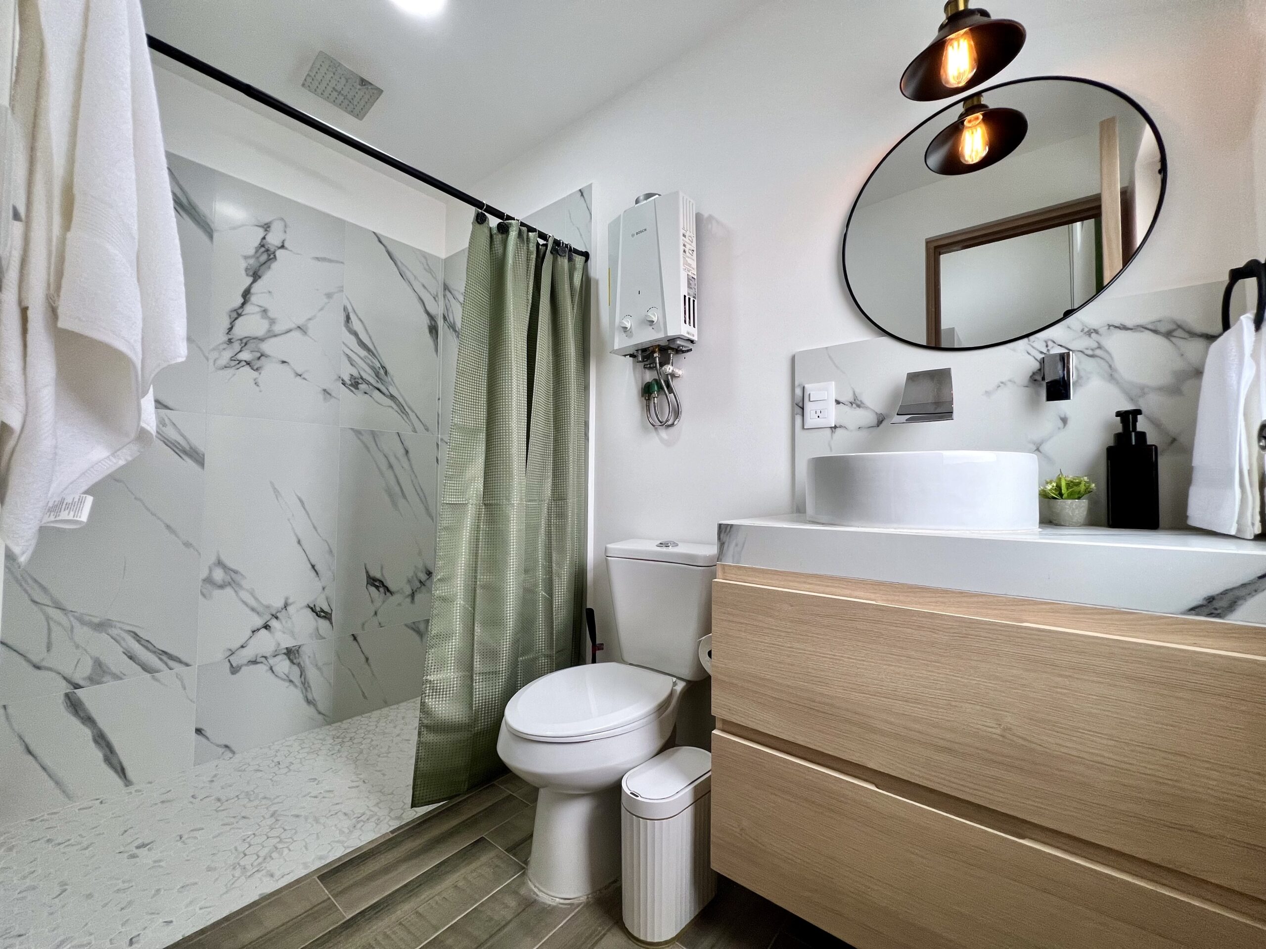 Baño completo de Loft Verde Vid